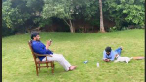 ram Charan Special Pic With Chiranjevi On Birthday ram Charan Special Pic With Chiranjevi On Birthday
