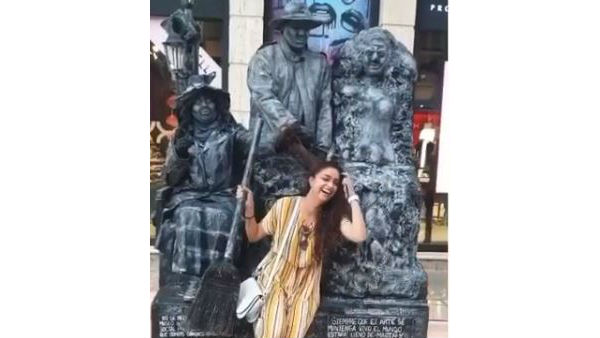 Keerthy Suresh spain trip pics goes viral Keerthy Suresh spain trip pics goes viral