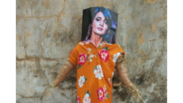 చెప్పులతో కొట్టి మంట పెట్టారు