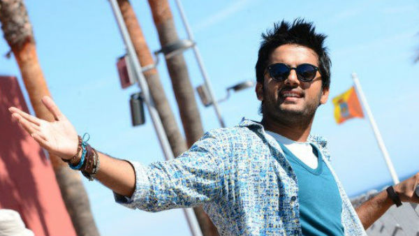 Nithiin new workout video viral in social media Nithiin new workout video viral in social media