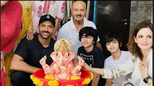 Salman Khan, Hrithik Roshan, shraddha kapoor in Ganpati visarjan celebrations Salman Khan, Hrithik Roshan, shraddha kapoor in Ganpati visarjan celebrations