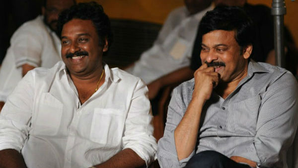 Megastar chiranjeevi meeting with director vv vinayak Megastar chiranjeevi meeting with director vv vinayak