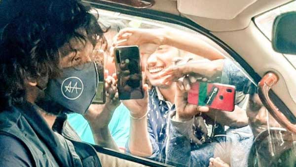 సుకుమార్తో పుష్పగా అల్లు అర్జున్