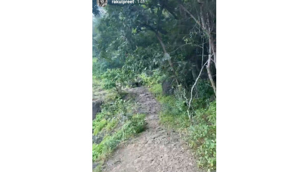 Rakul preet Shoot In Vikarabad Forest Rakul preet Shoot In Vikarabad Forest
