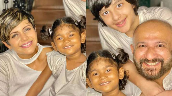 Mandira Bedi adopts 4-year-old-girl Mandira Bedi adopts 4-year-old-girl