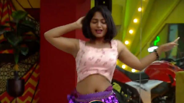 బెల్లీ డ్యాన్స్తో అదరగొట్టిన హారిక