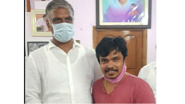 sampoornesh babu donation to CMRF of Telangana sampoornesh babu donation to CMRF of Telangana