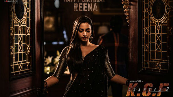 Srinidhi Shetty Poster From KGF Chapter 2 Movie Srinidhi Shetty Poster From KGF Chapter 2 Movie