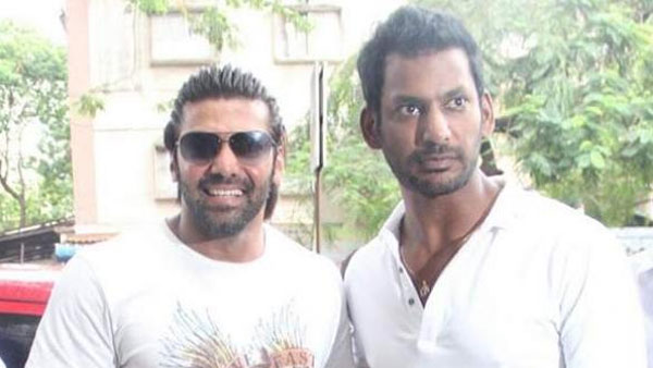 vishal 30th And Arya 32th Project Pooja Ceremony vishal 30th And Arya 32th Project Pooja Ceremony