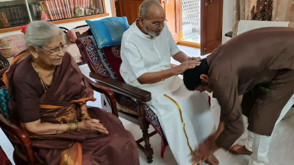 ఆప్యాయంగా పలకరించాడు..
