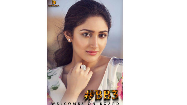 హీరోయిన్గా సాయేషా సైగల్