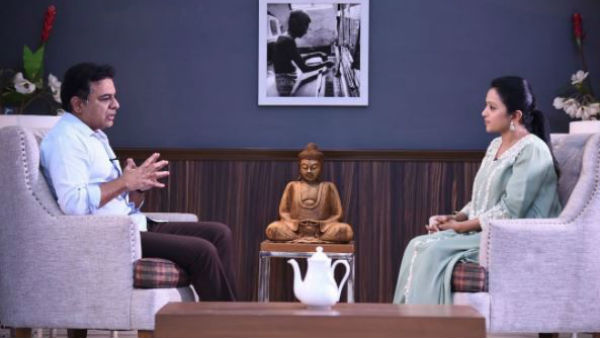 కేటీఆర్తో సుమ..