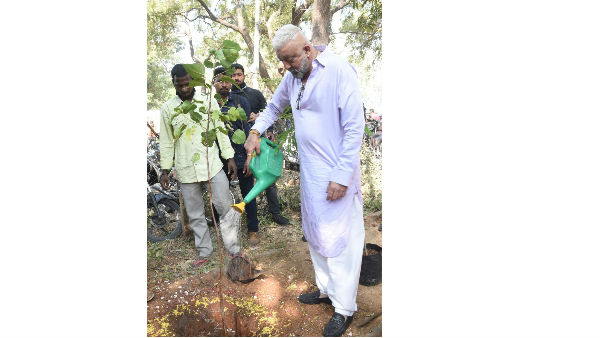 Sanjay Dutt Accepted Green India challenge Sanjay Dutt Accepted Green India challenge