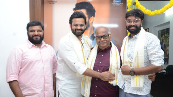 Sai Dharam Tej New movie Started in sukumar writings Sai Dharam Tej New movie Started in sukumar writings