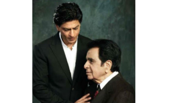 Shah Rukh khan wishes Veteran actor Dilip Kumar on his 98th birthday Shah Rukh khan wishes Veteran actor Dilip Kumar on his 98th birthday