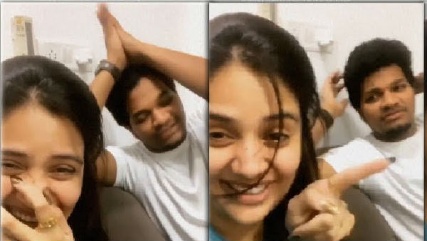 అవినాష్కు శ్రీముఖి ఘనంగా వెల్కమ్