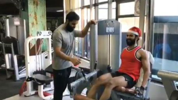 Vijay Devarakonda Doing workout For VD10 Movie Vijay Devarakonda Doing workout For VD10 Movie