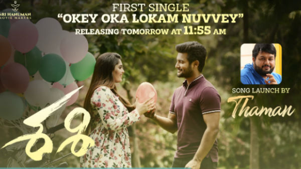 Aadi Sai Kumar Sasi First Single on 3rd January Aadi Sai Kumar Sasi First Single on 3rd January