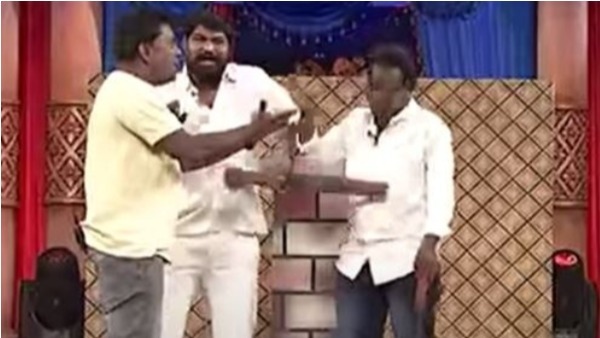 టీమ్ లీడర్పై చేయి చేసుకున్న కమెడియన్