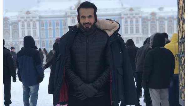 Cricketer Irfan Pathan in Vikrams Cobra Cricketer Irfan Pathan in Vikrams Cobra