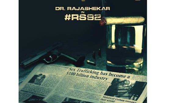 Rajasekhar 92nd Movie First Look Released Rajasekhar 92nd Movie First Look Released