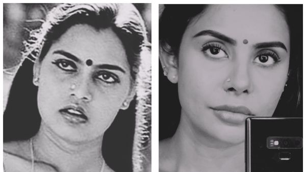 సిల్క్ స్మితలా మేకప్..