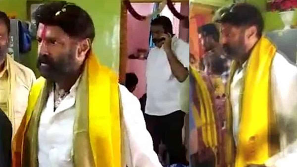 అభిమానిపై చేయి చేసుకున్న నటసింహా
