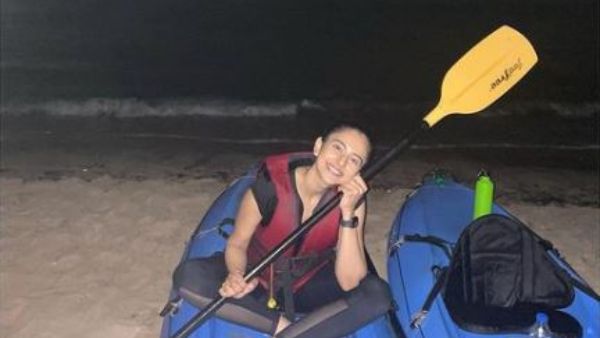 Rakul Preet enjoys weekend with manchu Lakshmi Rakul Preet enjoys weekend with manchu Lakshmi