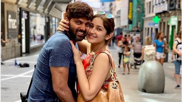 Sayyeshaa about Arya on their Wedding anniversary Sayyeshaa about Arya on their Wedding anniversary