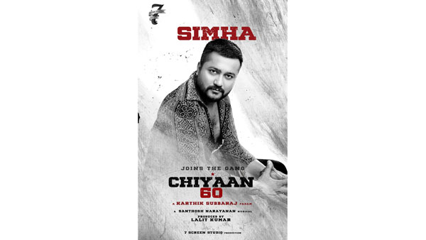 Bobby SImha In Chiyaan 60 Movie Bobby SImha In Chiyaan 60 Movie