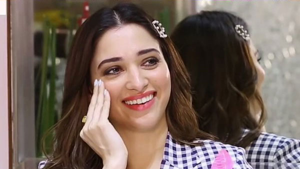Tamannaah Full Swing on Seetimaarr Dubbing Tamannaah Full Swing on Seetimaarr Dubbing