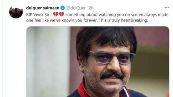 నిజంగా హృదయం ముక్కలైంది: దుల్కర్ సల్మాన్