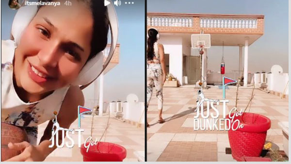 Lavanya Tripathi Basketball Skills Lavanya Tripathi Basketball Skills