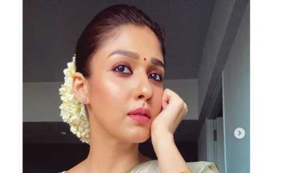 Actress Nayanatara stunning and beautiful looks on Vishu festival. Actress Nayanatara stunning and beautiful looks on Vishu festival.