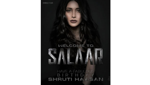 Prabhas Salaar Shruti Hassan Role Leaked Prabhas Salaar Shruti Hassan Role Leaked