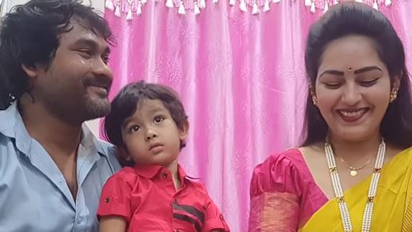 అందమైన భార్యతో ఆనంద్