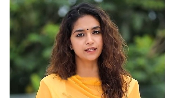 Actress Keerthy Suresh shared a Video to create awareness on Covid Vaccine Actress Keerthy Suresh shared a Video to create awareness on Covid Vaccine