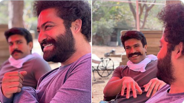 RRRలో కలిసి నటిస్తోన్న ఎన్టీఆర్ చరణ్
