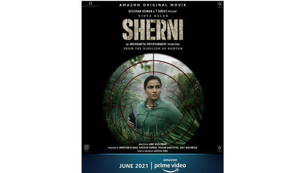 Vidya Balans Sherni gets OTT release new poster viral Vidya Balans Sherni gets OTT release new poster viral