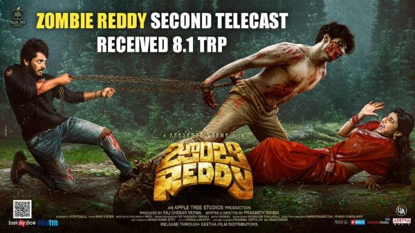 Zombie Reddy Gets Huge TRP for 2nd Time Zombie Reddy Gets Huge TRP for 2nd Time