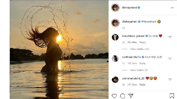 బికినీలో ఫోజులు