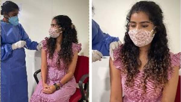 Anupama Parameswaran got her vaccination Anupama Parameswaran got her vaccination