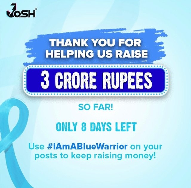 Josh Apps Blue Ribbon Initiative Campaign: Become a Blue Warrior to help COVID Warriors Josh Apps Blue Ribbon Initiative Campaign: Become a Blue Warrior to help COVID Warriors