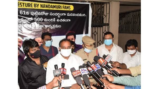 Nandamuri Bala Krishna Fans conduct Free Vaccination Camp drive at Kukatpally Bramaramba Theater Nandamuri Bala Krishna Fans conduct Free Vaccination Camp drive at Kukatpally Bramaramba Theater