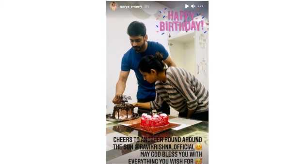 రవికృష్ణకు నవ్య స్వామి స్పెషల్ పోస్ట్