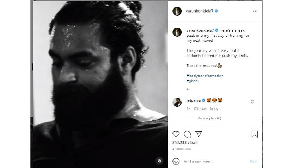 mind blowing Transformation Of Varun Tej As Ghani mind blowing Transformation Of Varun Tej As Ghani