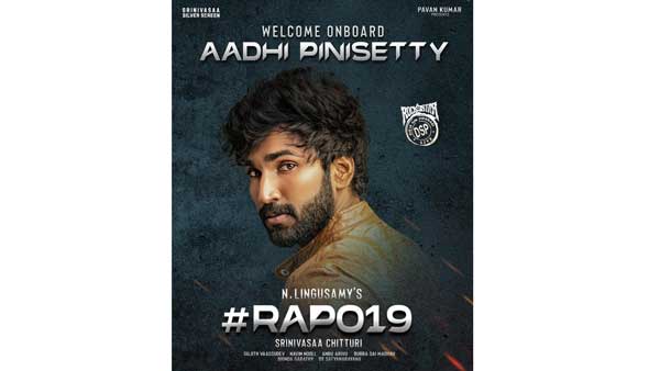 Aadhi Play Negative Role in Ram Pothineni - Lingusamy Movie Aadhi Play Negative Role in Ram Pothineni - Lingusamy Movie