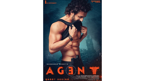 Akhil Akkineni Agent Movie Shooting Started Akhil Akkineni Agent Movie Shooting Started