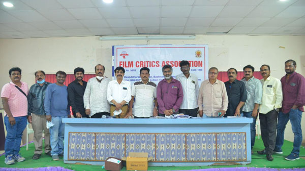Chiranjeevi Wishes newly elected Film Critics Association members Chiranjeevi Wishes newly elected Film Critics Association members