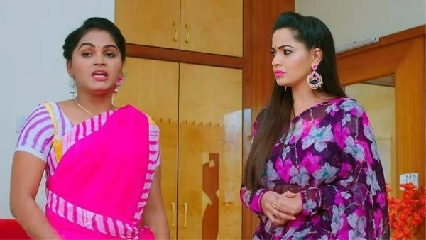 మోనిత తన అందాన్ని చూసుకొని